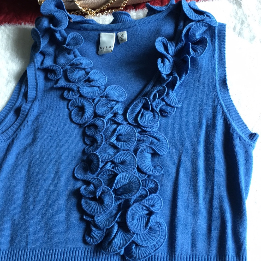 VILA  Ruffled Blouse top